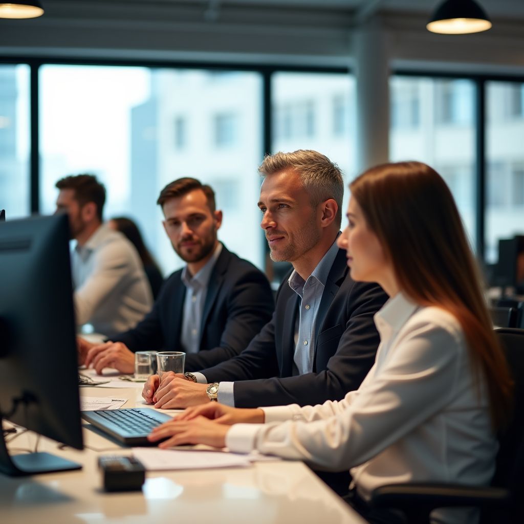 Il nostro team al lavoro